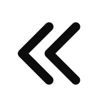 Chevron Double Left SVG Icon